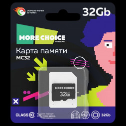 Карта памяти MORE CHOICE (4610196402098) MC32