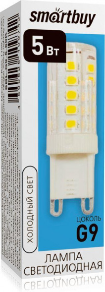 Лампа SMARTBUY (SBL-G9-5-60K) G9-5W/6000/G9