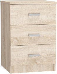 Комод НК-МЕБЕЛЬ ЛОФТ комод 420 с 3-мя ящиками Дуб Сонома 72230011 (1 кор.)