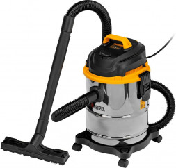 Пылесос строительный DENZEL SVC15, 1200 Вт, бак 15 л, шланг 2 м