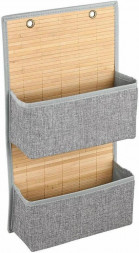 Органайзер UNISTOR JULIET подвесной с двумя отделениями для хранения вещей 33х11х62см 210440