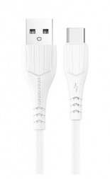 Кабель MORE CHOICE (4627151192833) K22a USB (m)-Type-C (m) 1.0м, белый