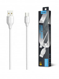 Кабель LDNIO (LD_B4500) LS372/ USB кабель Micro/ 2m/ 2.1A/ медь: 86 жил/ белый