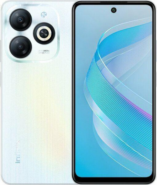 Смартфон INFINIX Smart 8 4/128Gb White (10050753)