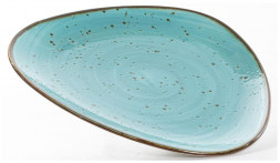 Тарелка SAMOLD 206-55050 ХОРЕКА БИРЮЗА, мелкая 270х250мм