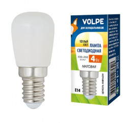 Лампочки светодиодные VOLPE (UL-00006501) VOLPE LED-Y25-4W/3000K/E14/FR/Z