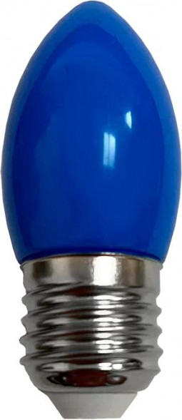 Лампа светодиодная ECOLA C7TB20ELY candle LED color 2W/E27 матовая колба синий