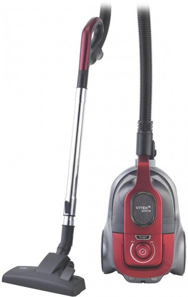 Пылесос циклон VITEK VT-CV3113 2200Вт красный/серый