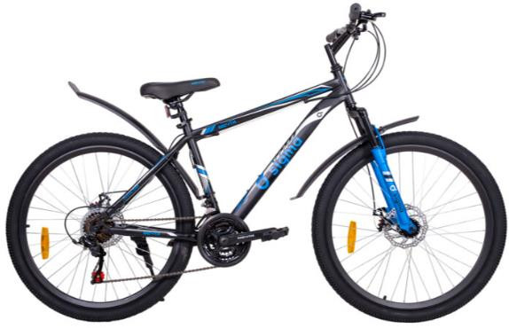 Велосипед МЕЧТА SIGMA 26''-17'' black-blue-silver