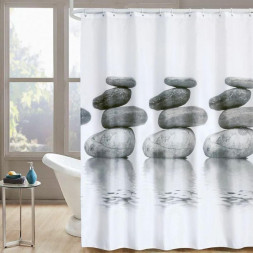 Шторка для ванны GOTA ROCIO Sea Breeze 8862 Штора д/ванной комнаты 180*200 1/25