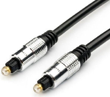 Аудиокабель ATCOM (AT0704) Аудио-кабель оптич.3 M (TOSLINK, SILVER HEAD)
