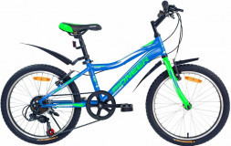 Велосипед PIONEER BOOMER 20"/11" blue-green-white