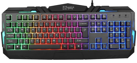 Клавиатура игровая HARPER GAMING GKB-15