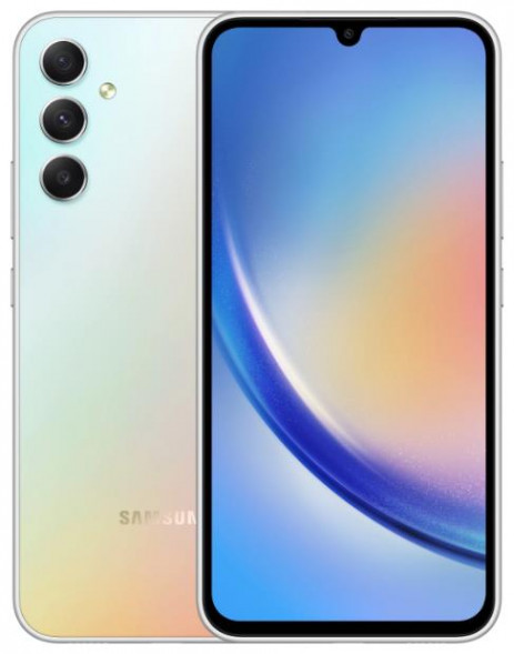 Смартфон SAMSUNG Galaxy A34 5G NFC SM-A346E 6/128Gb Silver (SM-A346EZSASKZ)
