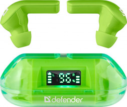 Гарнитура DEFENDER (63917) Twins 916 зеленый