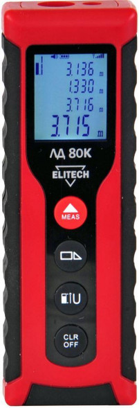 Дальномер лазерный ELITECH ЛД 80К 201466