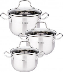 Набор кастрюль KELLI KL-4729