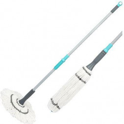 Швабра РЫЖИЙ КОТ Швабра для пола ТВИСТ Pro с насадкой из микрофибры MopM12 (310498)