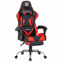Кресло DEFENDER (64354) PILOT, черный/красный