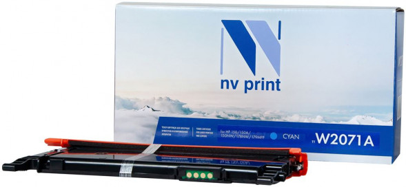 Картридж совместимый NV PRINT NV-W2071A C
