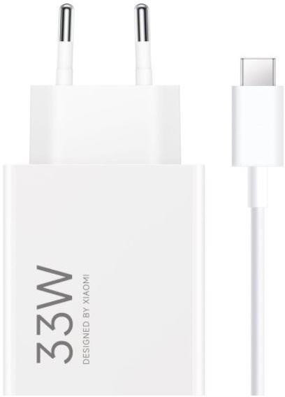 Сетевое зарядное устройство XIAOMI 33W Charging Combo (Type-A) EU (BHR9956EU)