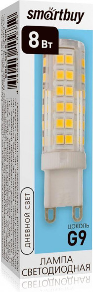 Лампа SMARTBUY (SBL-G9-8-40K) G9-8W/4000/G9