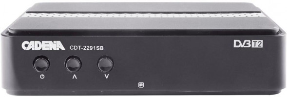CADENA Ресивер DVB-T2 CDT-2291SB черный