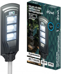 Светильник светодиодный DUWI 24292 9 SOLAR LED PRO 60 Вт 6500К серый