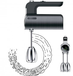 Миксер LEXAND HM LX 100 портативный черный 00-00005351