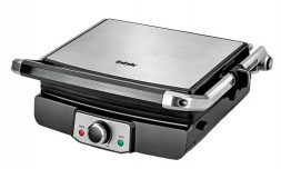 Гриль BBK BEG2001 черный/металлик