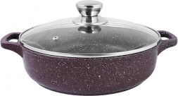 Жаровня ТРАДИЦИЯ ТД9283 а/пр литая 28см стекл/кр Доломит