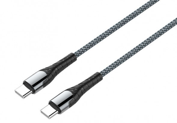 Кабель LDNIO (LD_B4616) LC101/ USB кабель PD: Type-C--Type-C/ 1m/ серый