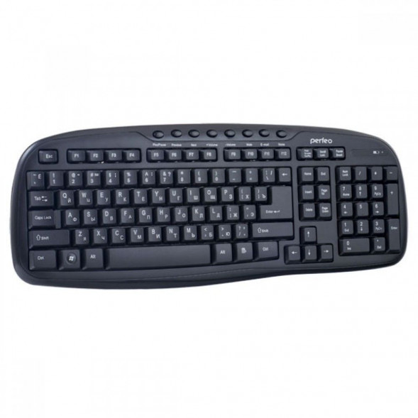 Клавиатура PERFEO (PF-5192) &quot;ELLIPSE&quot; MULTIMEDIA, USB, черный