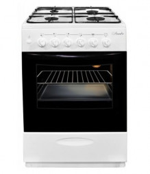 Духовой шкаф газовый ЛЫСЬВА ГП 40р0 МС-2у белая