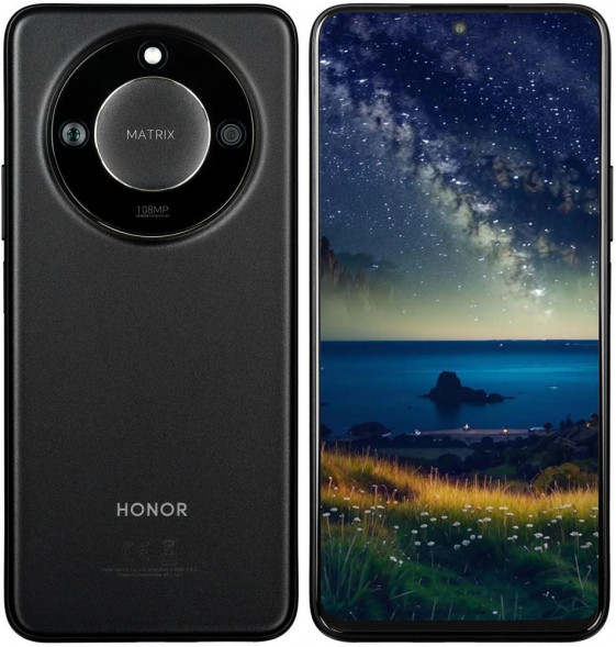 Смартфон HONOR X9c Smart 8/256Gb Black (5109BMXC)