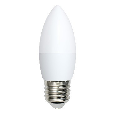 Лампа светодиодная VOLPE (UL-00003806) LED-C37-9W/NW/E27/FR/NR Белый свет 4000K