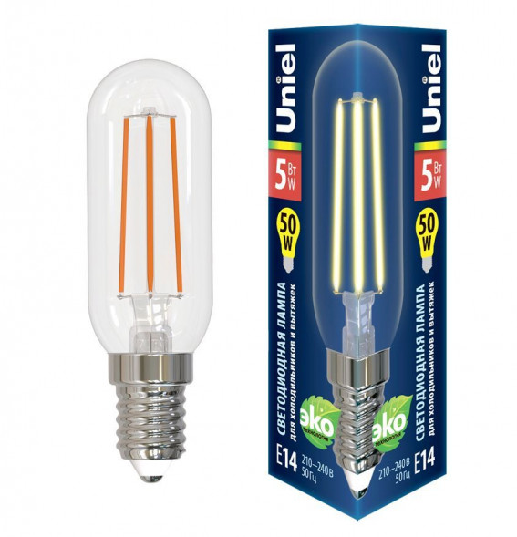 Лампочки светодиодные UNIEL (UL-00007129) LED-Y25-5W/3000K/E14/CL GLZ04TR