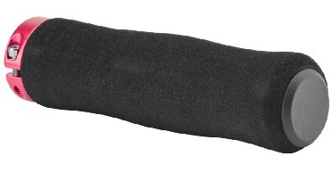 Грипсы STELS Грипсы XH-GN01BL 130 мм чёрные, материал EVA, красные кольца, в инд. упаковке 150246 LU089191