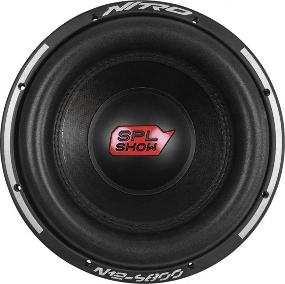 Автосабвуфер SPL SHOW NITRO N12-S800D1 сабвуфер 12&quot;/RMS=800W/1+1Ом