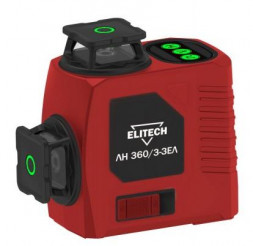 Нивелир лазер ELITECH ЛН 360/3-ЗЕЛ (E0306.017.00) 201493