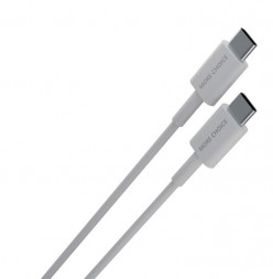 Кабель MORE CHOICE (4627151194189) K71Sa Type-C(m)-Type-C (m) 3.0А 1.0м - белый