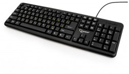 Клавиатура GEMBIRD (12029) KB-8320U-Ru_Lat-BL