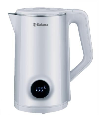 Чайник электрический SAKURA SA-2190DW 1,8л белый SAKURA SA-2190DW 1,8л белый