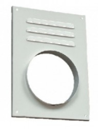 Аксессуар ELIKOR Решетка для гофротрубы 120мм, белая Элмат