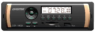 Автомагнитола DIGMA DCR-110G 24 Вольта