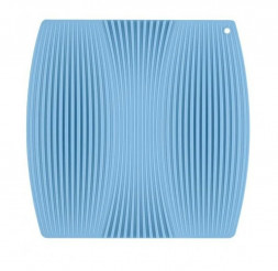 Коврик GUFFMAN M04-058-B силикон, голубой 23х22см