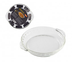 Форма для выпечки MALLONY CAMILLA 1 л, круглая, с ручками, из боросиликатного стекла (103632)