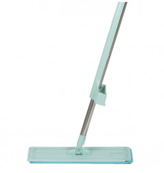 Швабра РЫЖИЙ КОТ Швабра для пола WRING SIMPLE с механизмом отжима и насадкой из микрофибры (102536)