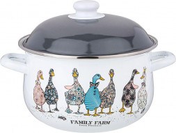 Кастрюля AGNESS 934-623 FAMILY FARM 3.6л