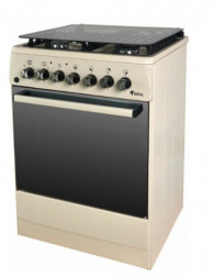 ГАЗОЭЛЕКТРИЧЕСКИЕ ПЛИТЫ IDEAL L250 чуг.молочный эд